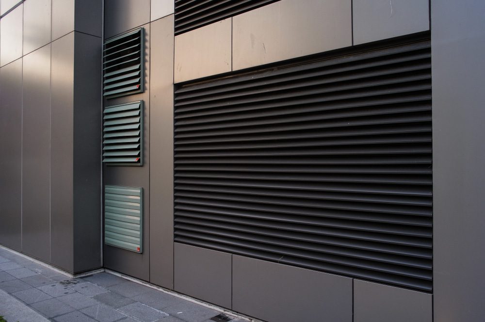 types of aluminium louvres